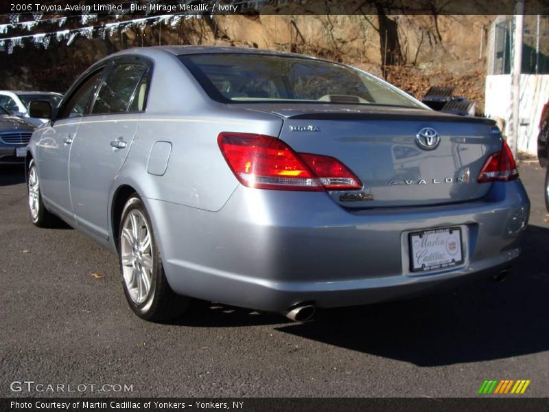 Blue Mirage Metallic / Ivory 2006 Toyota Avalon Limited