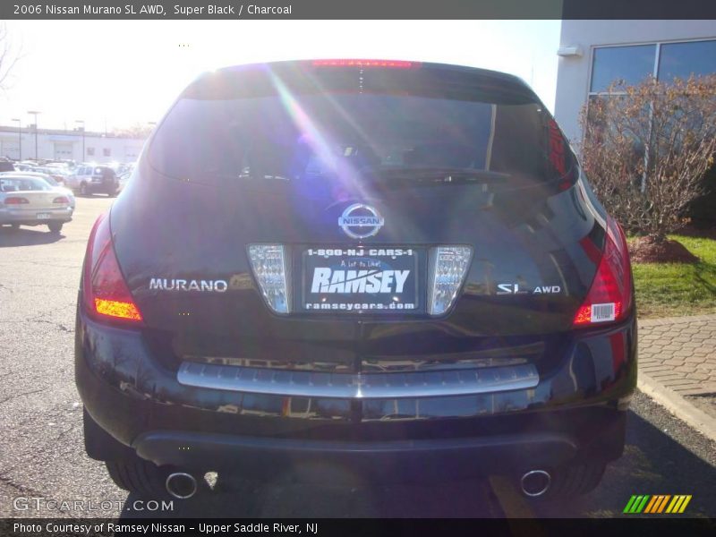 Super Black / Charcoal 2006 Nissan Murano SL AWD