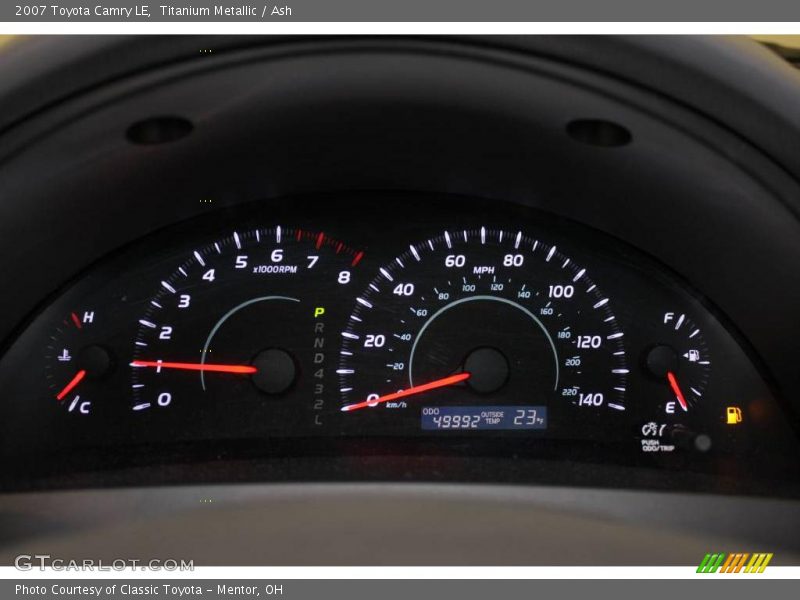 Titanium Metallic / Ash 2007 Toyota Camry LE