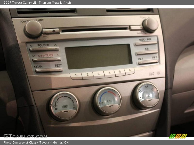 Titanium Metallic / Ash 2007 Toyota Camry LE