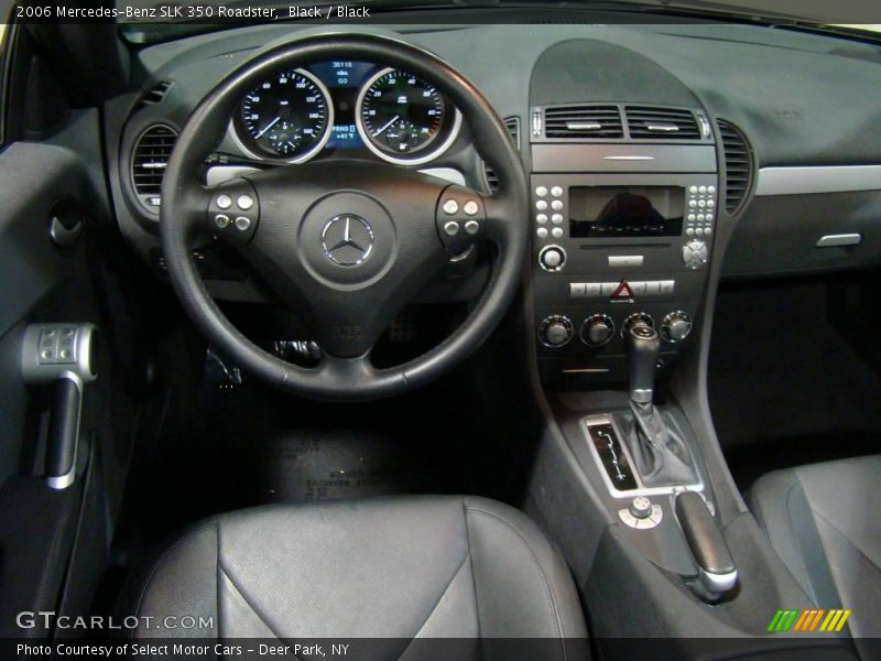 Black / Black 2006 Mercedes-Benz SLK 350 Roadster