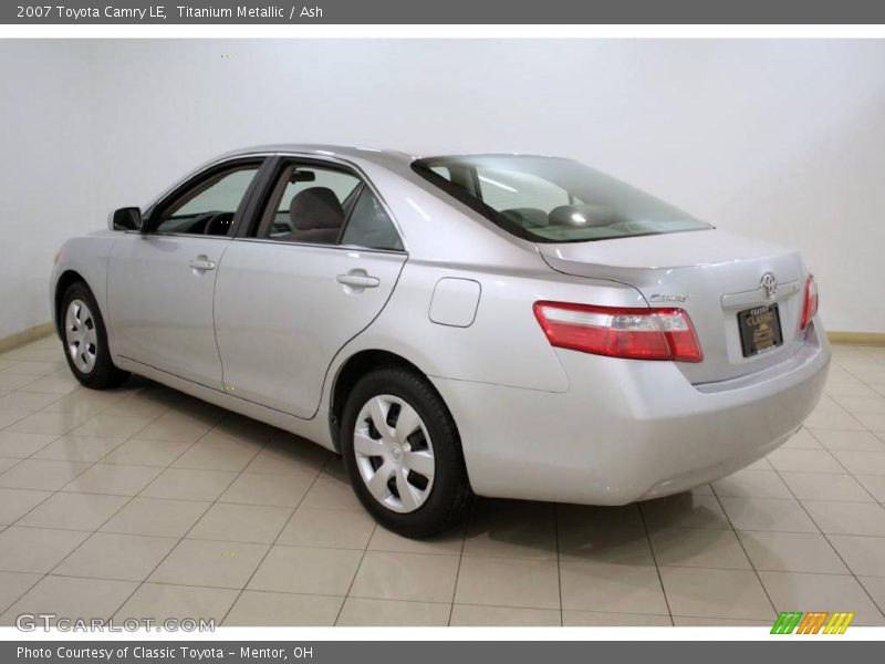 Titanium Metallic / Ash 2007 Toyota Camry LE
