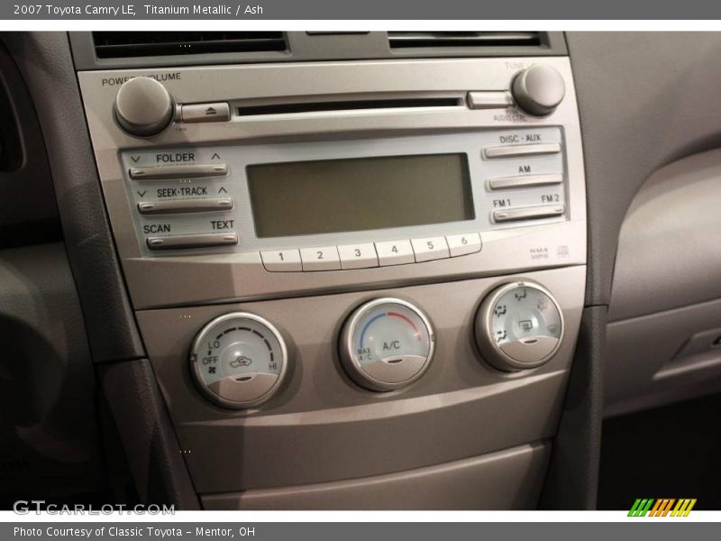 Titanium Metallic / Ash 2007 Toyota Camry LE