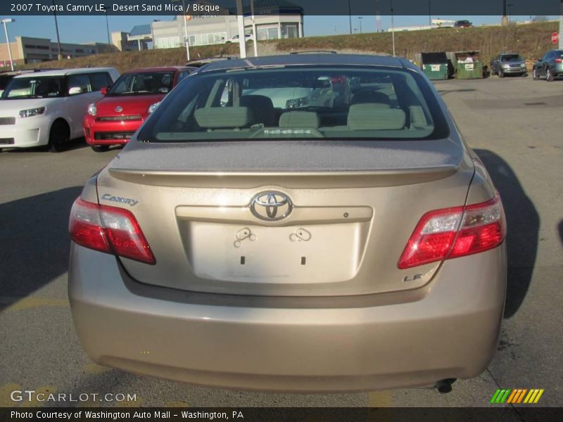 Desert Sand Mica / Bisque 2007 Toyota Camry LE