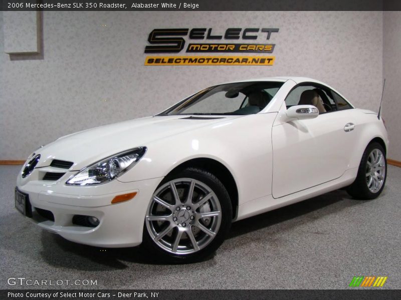 Alabaster White / Beige 2006 Mercedes-Benz SLK 350 Roadster