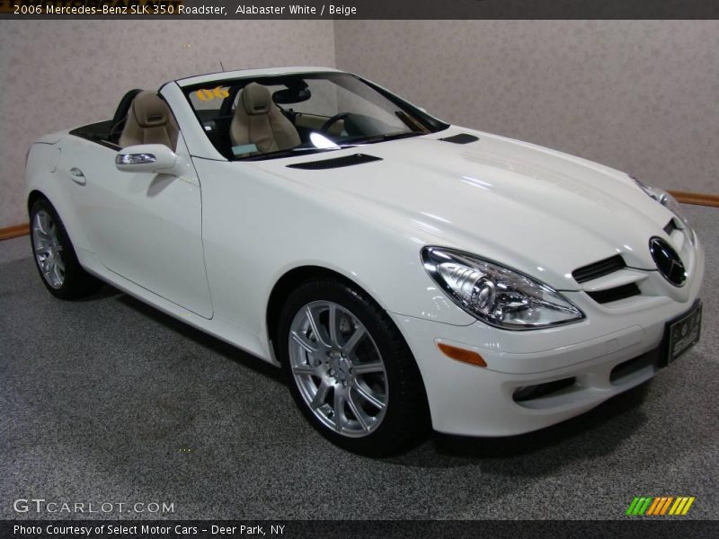 Alabaster White / Beige 2006 Mercedes-Benz SLK 350 Roadster