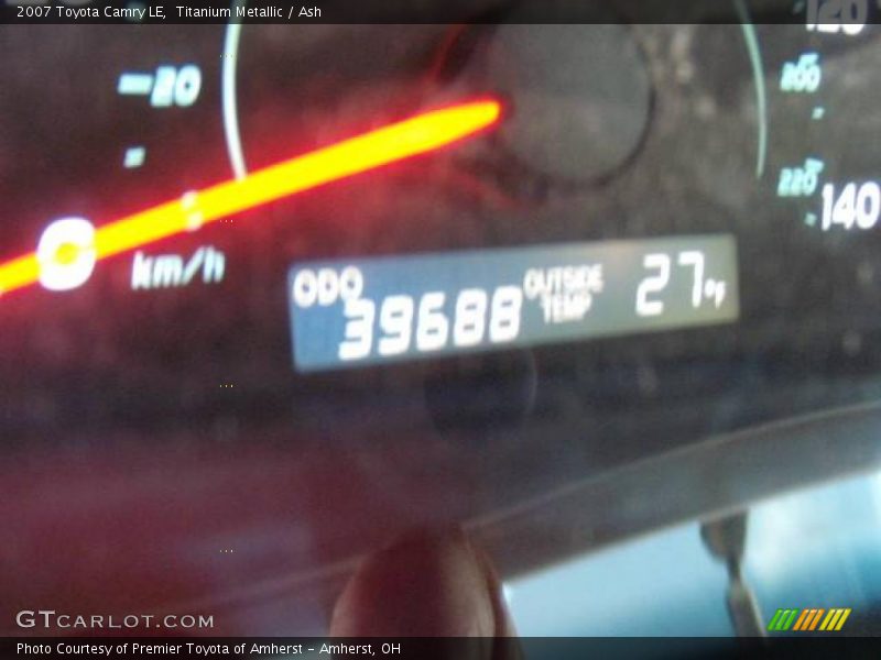 Titanium Metallic / Ash 2007 Toyota Camry LE