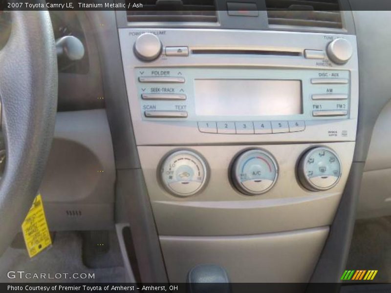 Titanium Metallic / Ash 2007 Toyota Camry LE