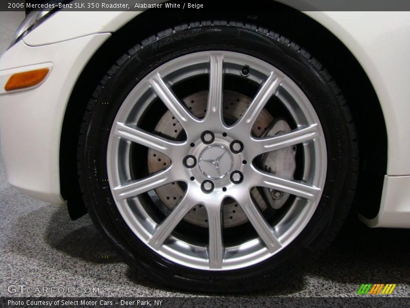 Alabaster White / Beige 2006 Mercedes-Benz SLK 350 Roadster