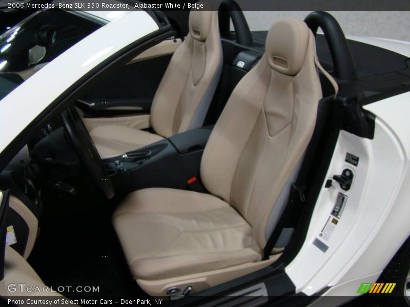 Alabaster White / Beige 2006 Mercedes-Benz SLK 350 Roadster