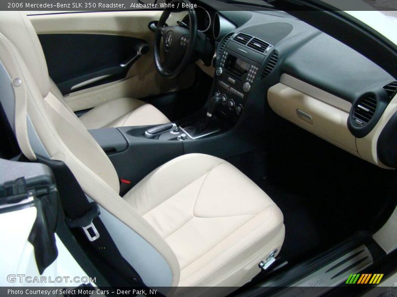 Alabaster White / Beige 2006 Mercedes-Benz SLK 350 Roadster