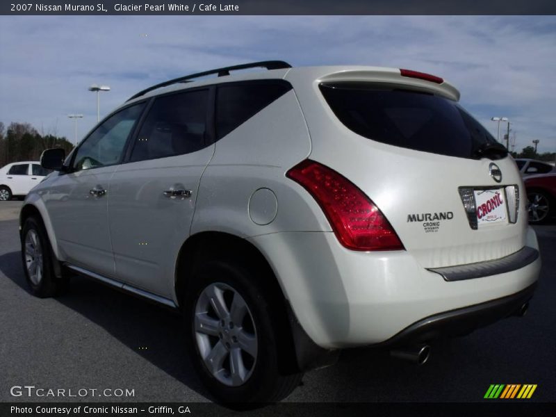 Glacier Pearl White / Cafe Latte 2007 Nissan Murano SL