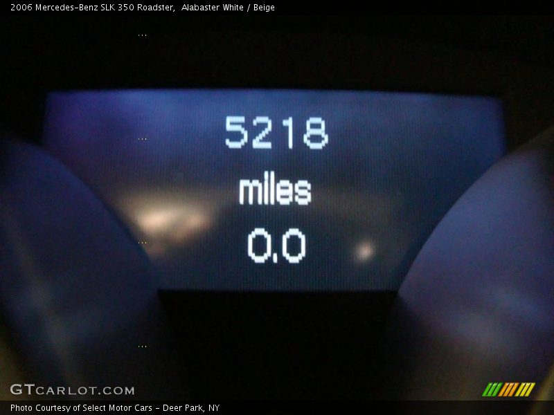 Alabaster White / Beige 2006 Mercedes-Benz SLK 350 Roadster
