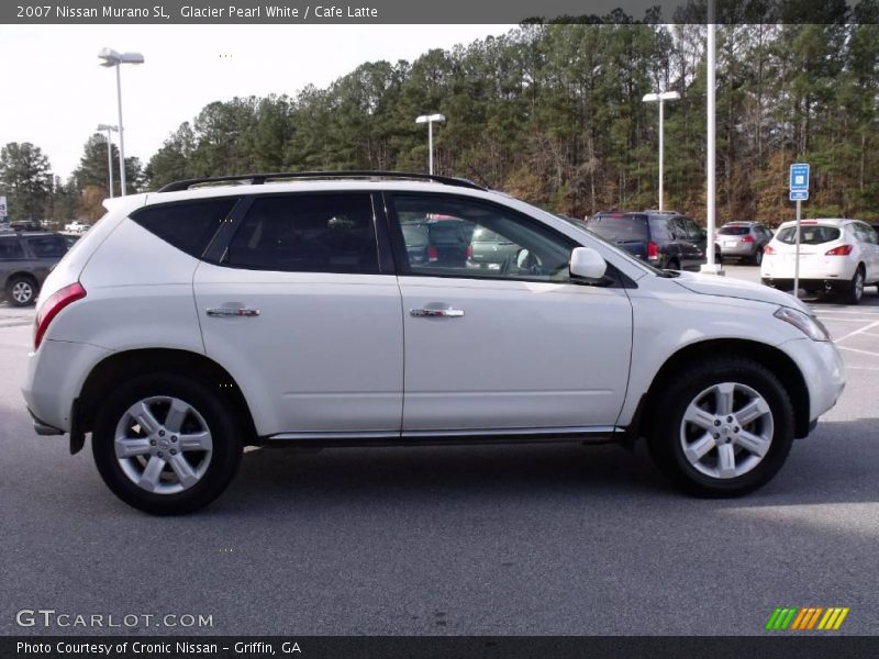 Glacier Pearl White / Cafe Latte 2007 Nissan Murano SL