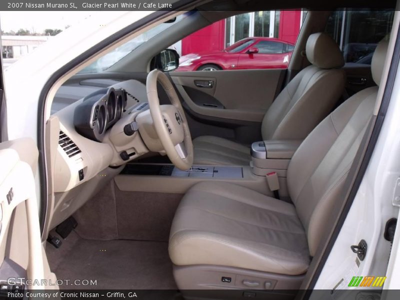 Glacier Pearl White / Cafe Latte 2007 Nissan Murano SL