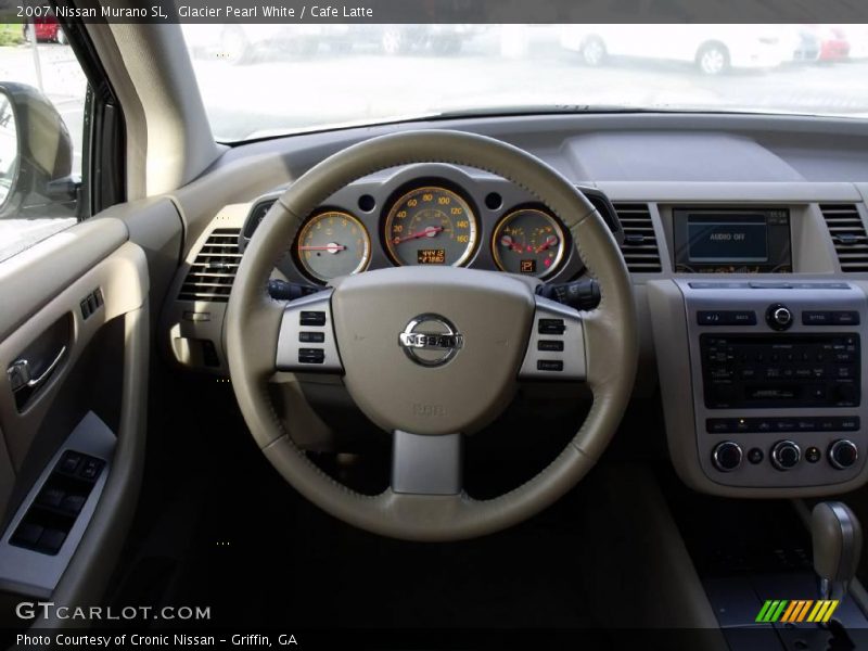 Glacier Pearl White / Cafe Latte 2007 Nissan Murano SL