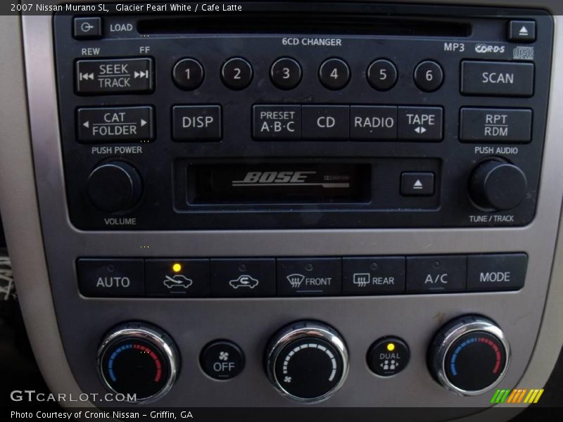 Glacier Pearl White / Cafe Latte 2007 Nissan Murano SL