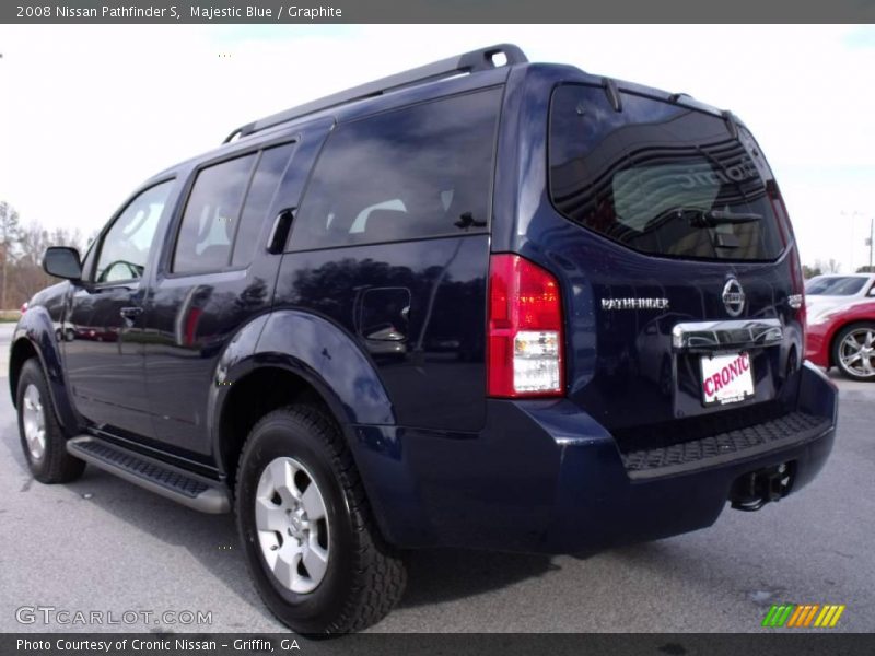 Majestic Blue / Graphite 2008 Nissan Pathfinder S