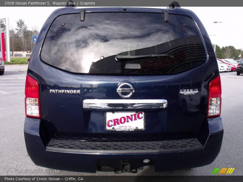Majestic Blue / Graphite 2008 Nissan Pathfinder S