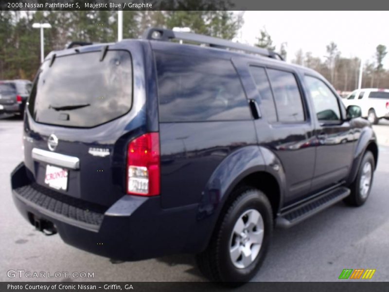 Majestic Blue / Graphite 2008 Nissan Pathfinder S