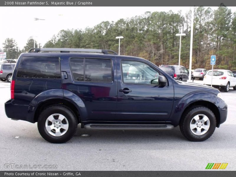 Majestic Blue / Graphite 2008 Nissan Pathfinder S