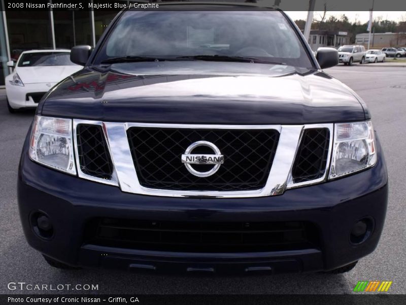 Majestic Blue / Graphite 2008 Nissan Pathfinder S
