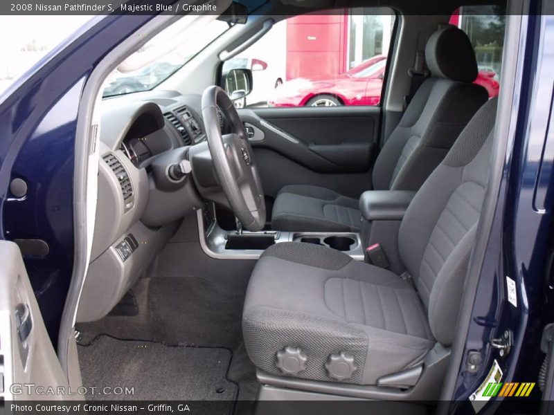 Majestic Blue / Graphite 2008 Nissan Pathfinder S