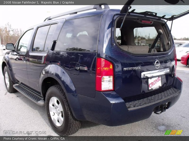 Majestic Blue / Graphite 2008 Nissan Pathfinder S
