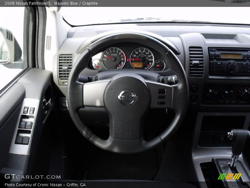 Majestic Blue / Graphite 2008 Nissan Pathfinder S