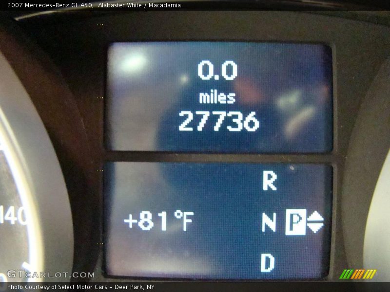 Alabaster White / Macadamia 2007 Mercedes-Benz GL 450