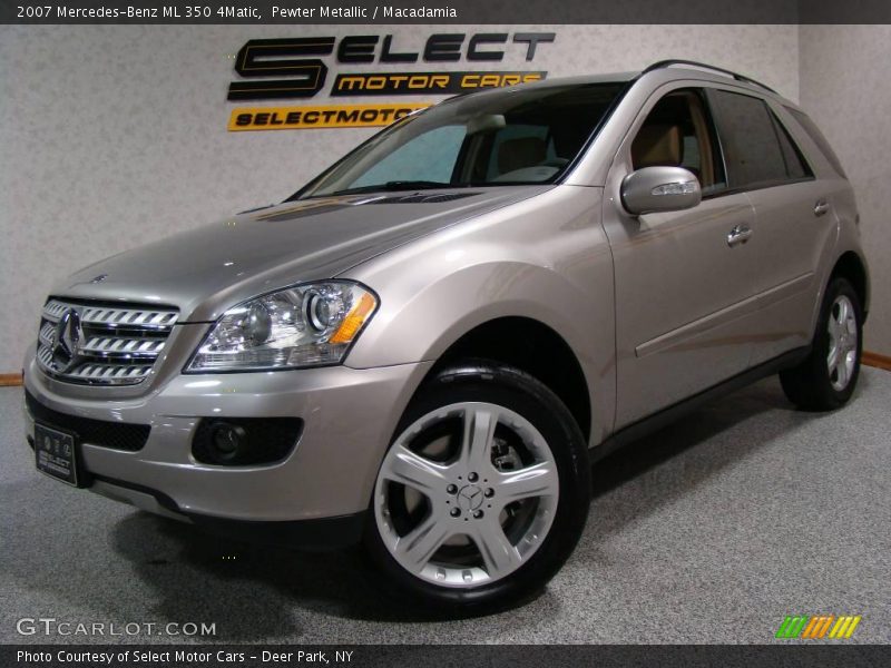 Pewter Metallic / Macadamia 2007 Mercedes-Benz ML 350 4Matic