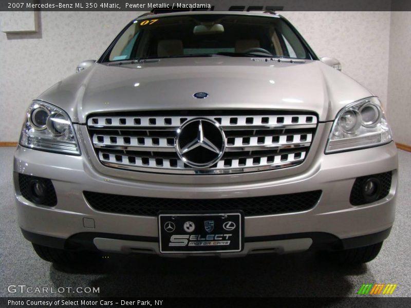 Pewter Metallic / Macadamia 2007 Mercedes-Benz ML 350 4Matic