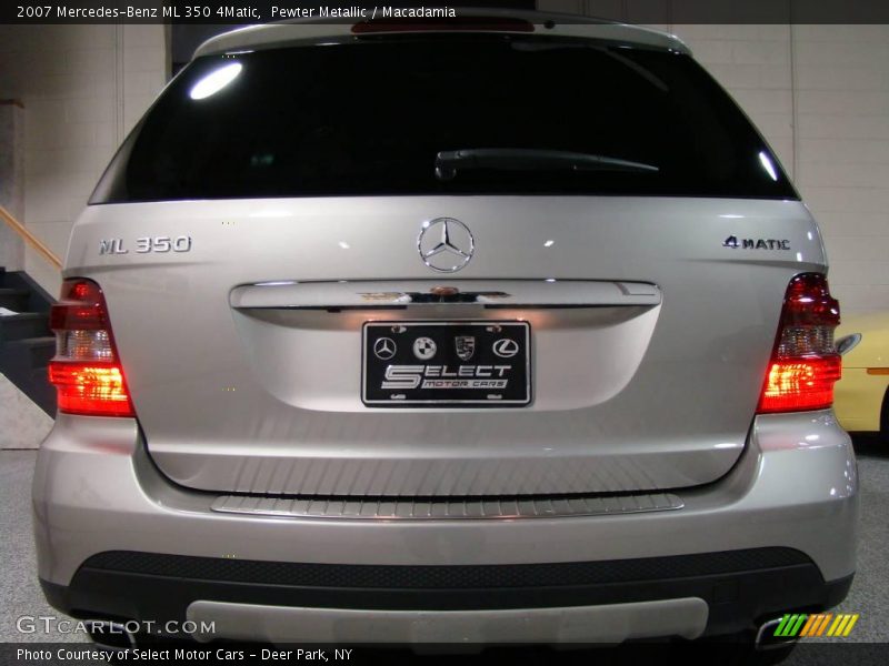Pewter Metallic / Macadamia 2007 Mercedes-Benz ML 350 4Matic