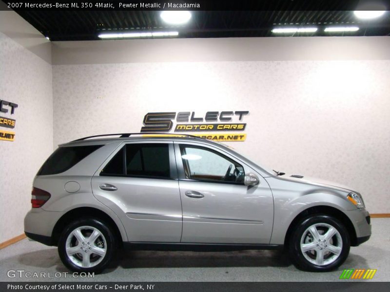 Pewter Metallic / Macadamia 2007 Mercedes-Benz ML 350 4Matic