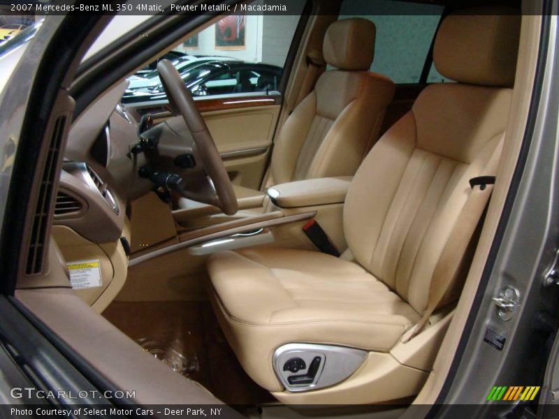 Pewter Metallic / Macadamia 2007 Mercedes-Benz ML 350 4Matic