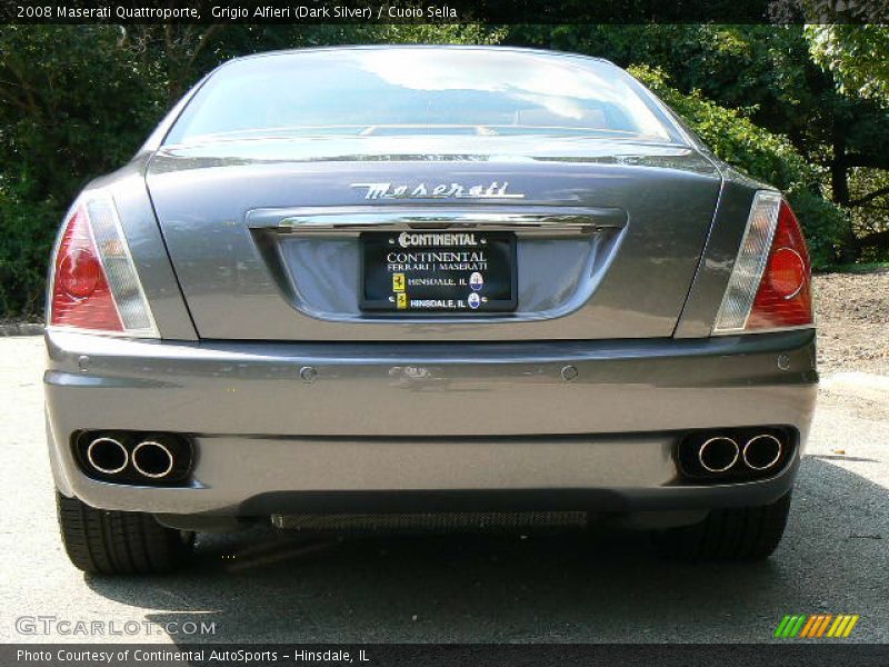 Grigio Alfieri (Dark Silver) / Cuoio Sella 2008 Maserati Quattroporte