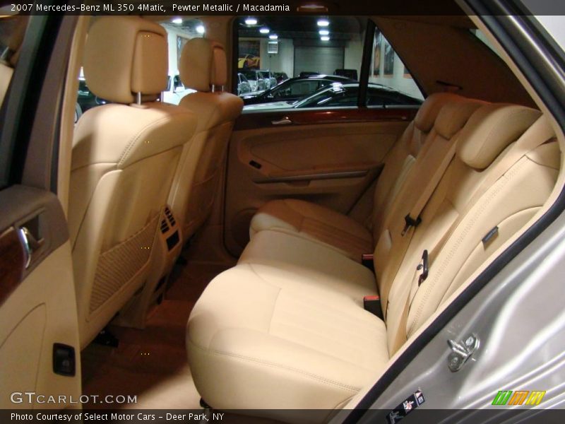 Pewter Metallic / Macadamia 2007 Mercedes-Benz ML 350 4Matic