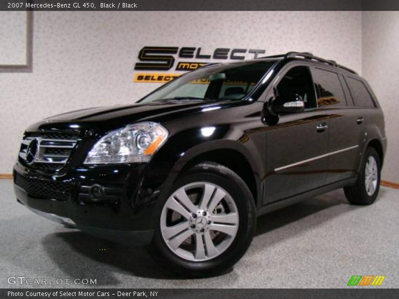 Black / Black 2007 Mercedes-Benz GL 450