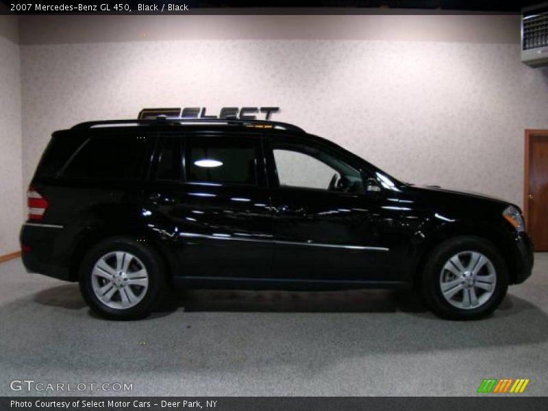 Black / Black 2007 Mercedes-Benz GL 450
