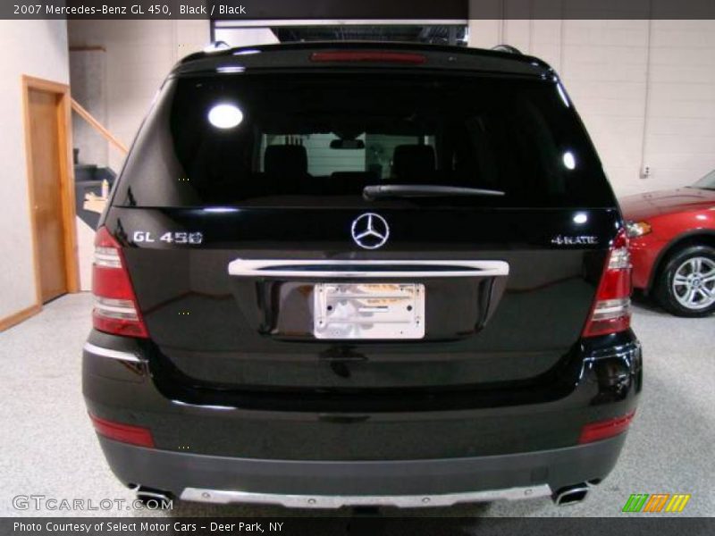 Black / Black 2007 Mercedes-Benz GL 450