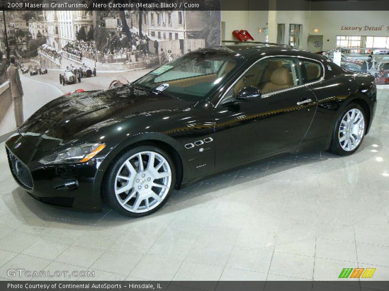 Nero Carbonio (Metallic Black) / Cuoio 2008 Maserati GranTurismo