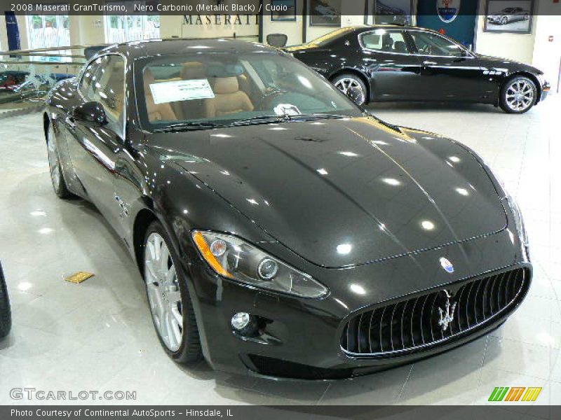 Nero Carbonio (Metallic Black) / Cuoio 2008 Maserati GranTurismo