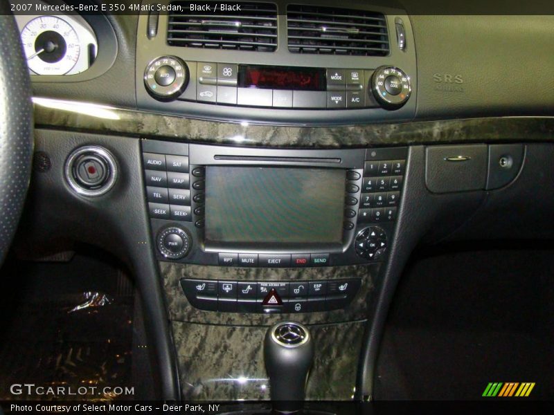 Black / Black 2007 Mercedes-Benz E 350 4Matic Sedan