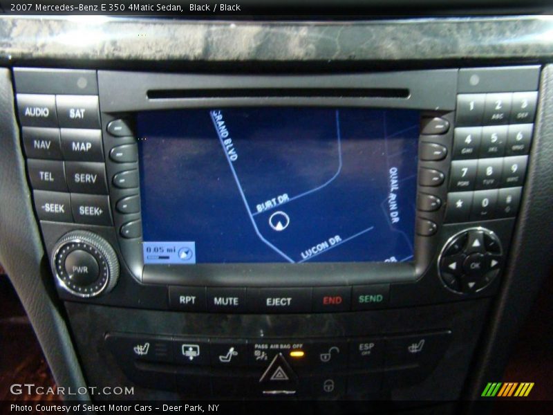 Black / Black 2007 Mercedes-Benz E 350 4Matic Sedan