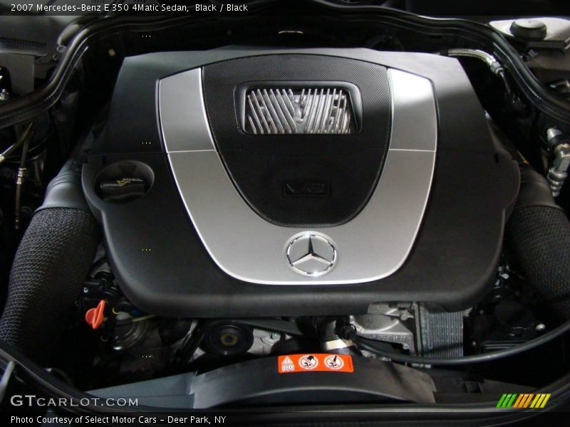 Black / Black 2007 Mercedes-Benz E 350 4Matic Sedan
