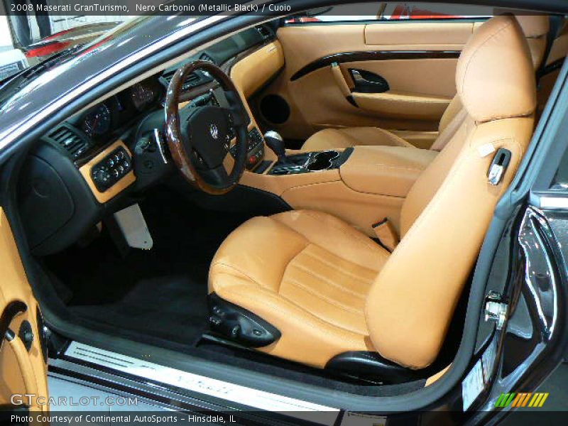 Nero Carbonio (Metallic Black) / Cuoio 2008 Maserati GranTurismo