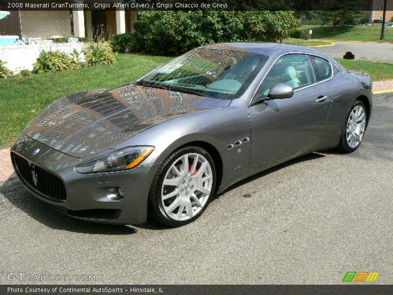 Grigio Alfieri (Silver) / Grigio Ghiaccio (Ice Grey) 2008 Maserati GranTurismo