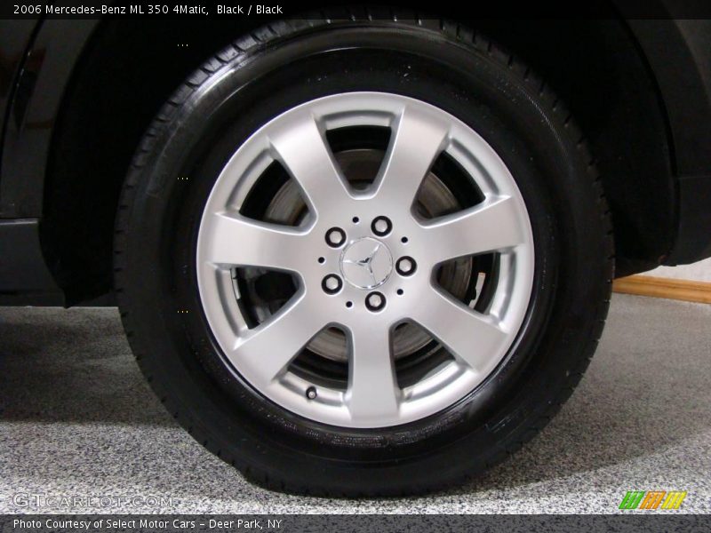 Black / Black 2006 Mercedes-Benz ML 350 4Matic
