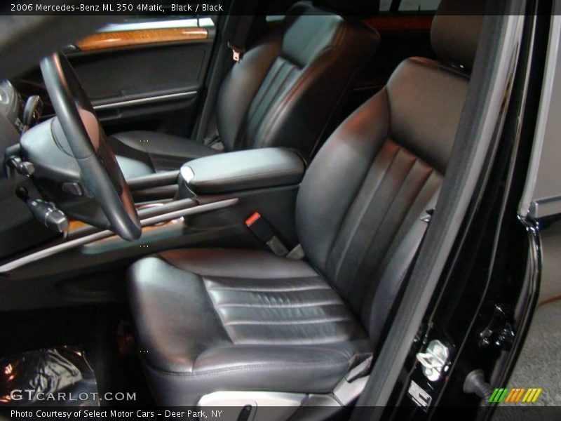 Black / Black 2006 Mercedes-Benz ML 350 4Matic
