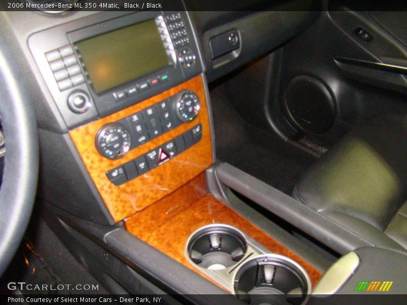Black / Black 2006 Mercedes-Benz ML 350 4Matic